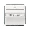 Delta I-System hotelkártya kapcsoló titánfehér hotelkártyás kapcs/nyg.-hoz fehér IP20 5TG SIEMENS - 5TG4820