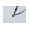 Elektronikai fogó 62HRC max.d1,6/1,2mm nyitórugós szürke-fekete normál 125mm Super Knips KNIPEX - 7861125ESD