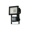 LED fényvető érzékelős 10W 220-240V AC 1250lm 4000K fekete-ház alumínium IP65 Prémium Modee - MPL-FL4000K10WBS