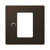 Merten szobatermosztát fedlap központi fedlap termosztáthoz bronz üres-jel IP20 műanyag Schneider - MTN5775-6052