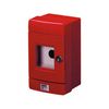 Tűzvédelmi kézi jelzésadó falonkívüli tűzriasztó (piros) műanyag piros üveglapos IP55 42RV GEWISS - GW42204