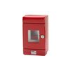 Tűzvédelmi kézi jelzésadó falonkívüli tűzriasztó (piros) műanyag piros üveglapos IP55 42RV GEWISS - GW42206